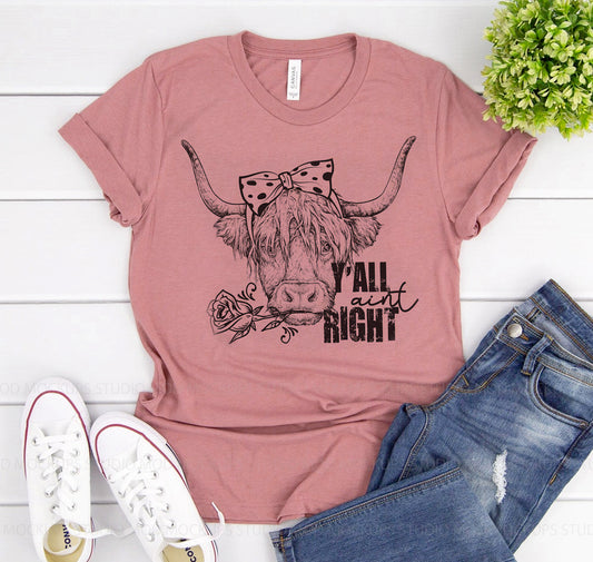 Y'all Ain't Right T-shirt